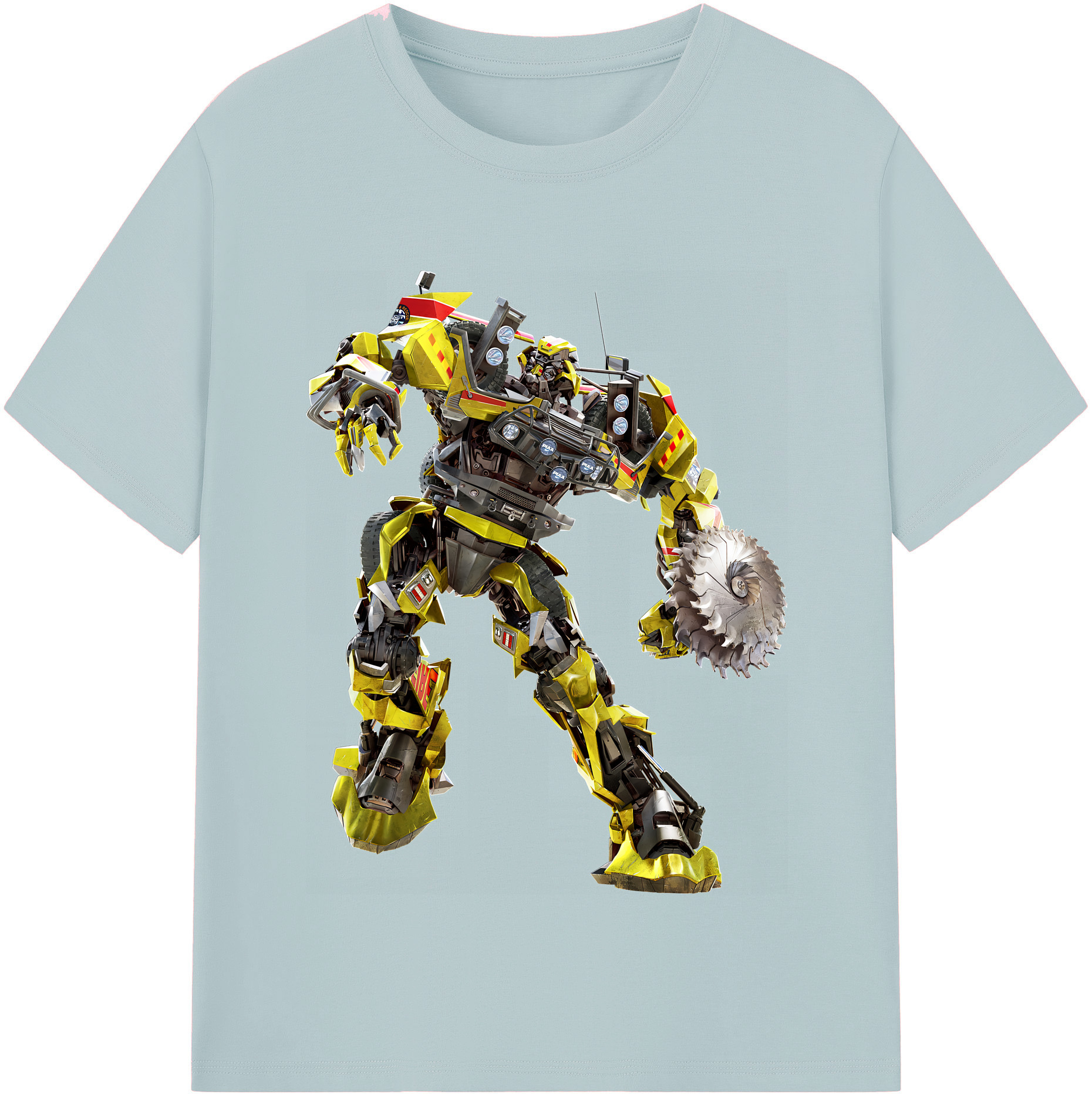（画像用） Transformers トランスフォーマー 綿100％半袖Tシャツ（フロントプリント）